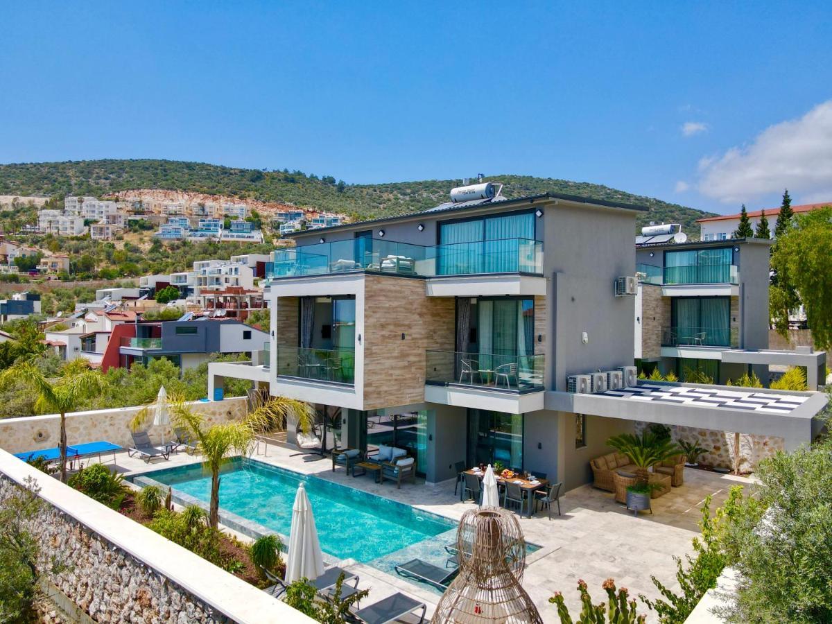 Villa Kazarman, Kalkan'In Kalbinde Denize, Merkeze Esterno foto