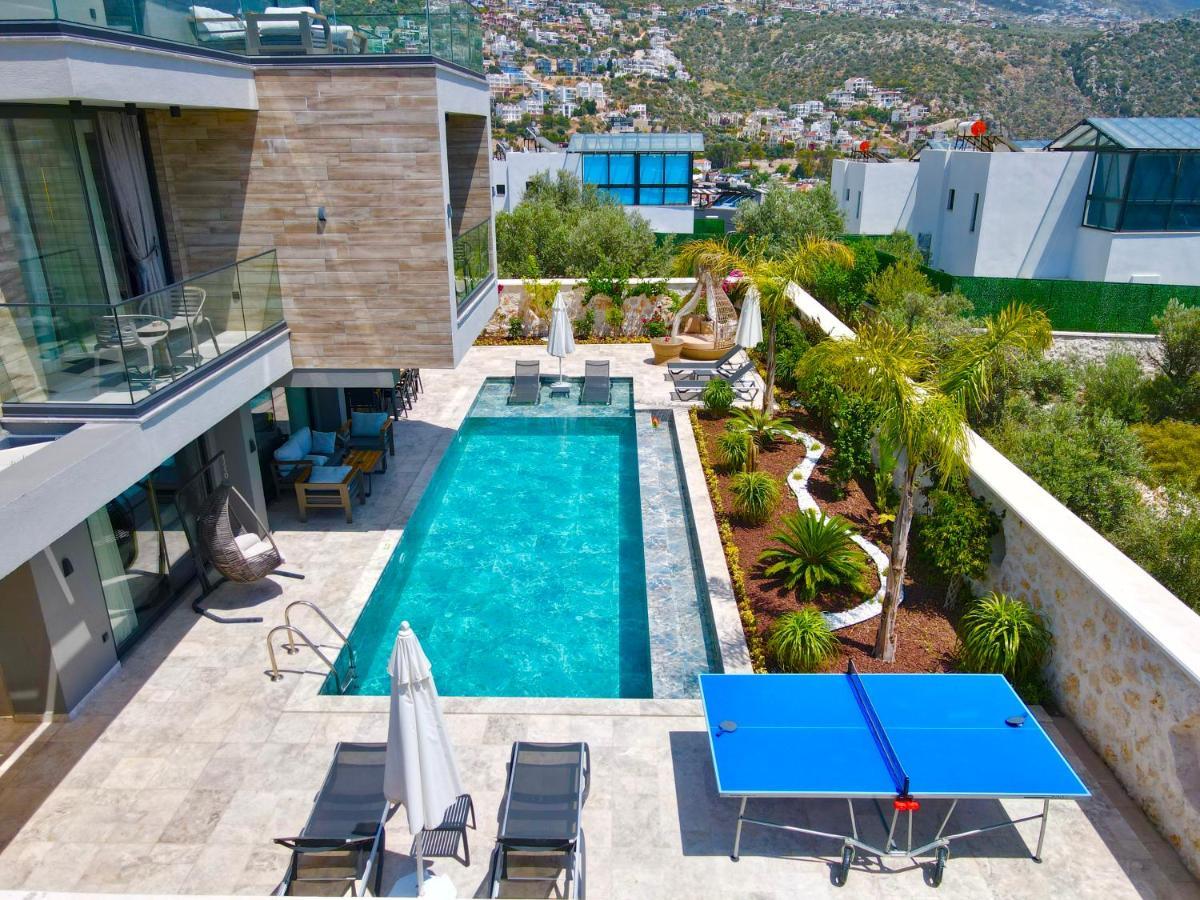 Villa Kazarman, Kalkan'In Kalbinde Denize, Merkeze Esterno foto
