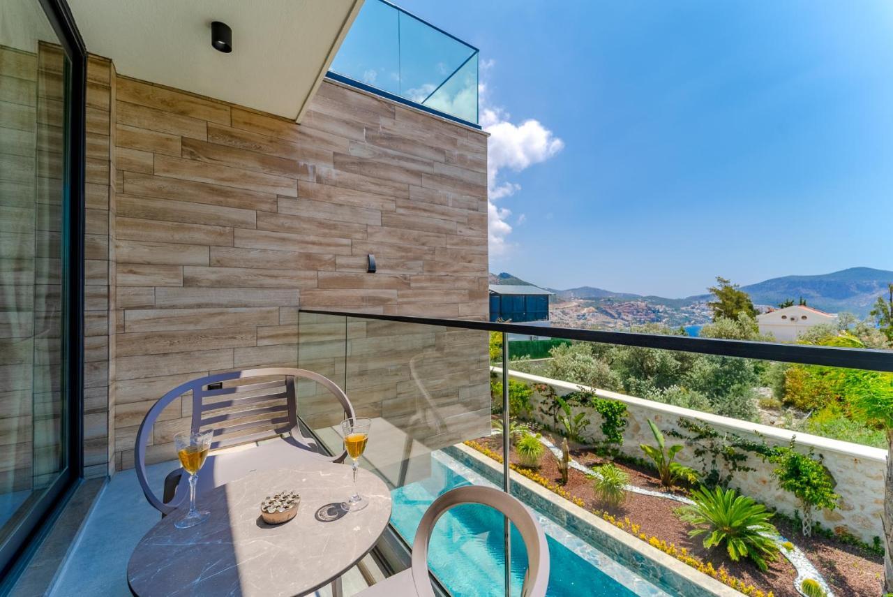 Villa Kazarman, Kalkan'In Kalbinde Denize, Merkeze Esterno foto