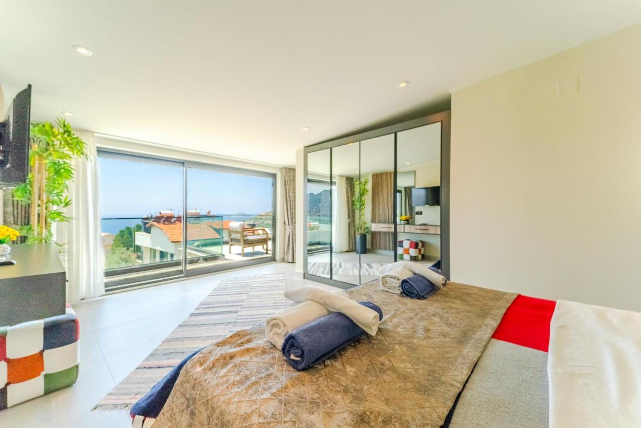 Villa Kazarman, Kalkan'In Kalbinde Denize, Merkeze Esterno foto