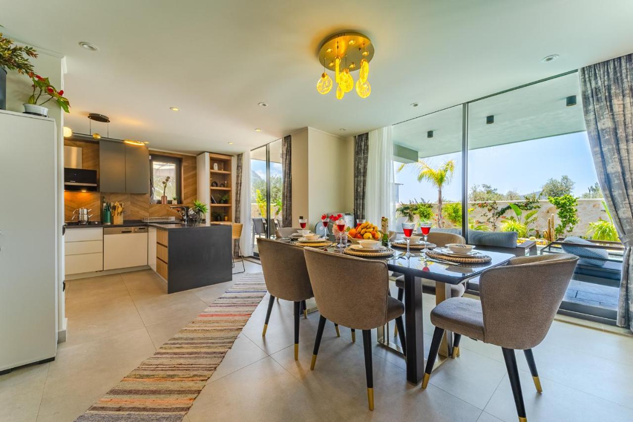 Villa Kazarman, Kalkan'In Kalbinde Denize, Merkeze Esterno foto