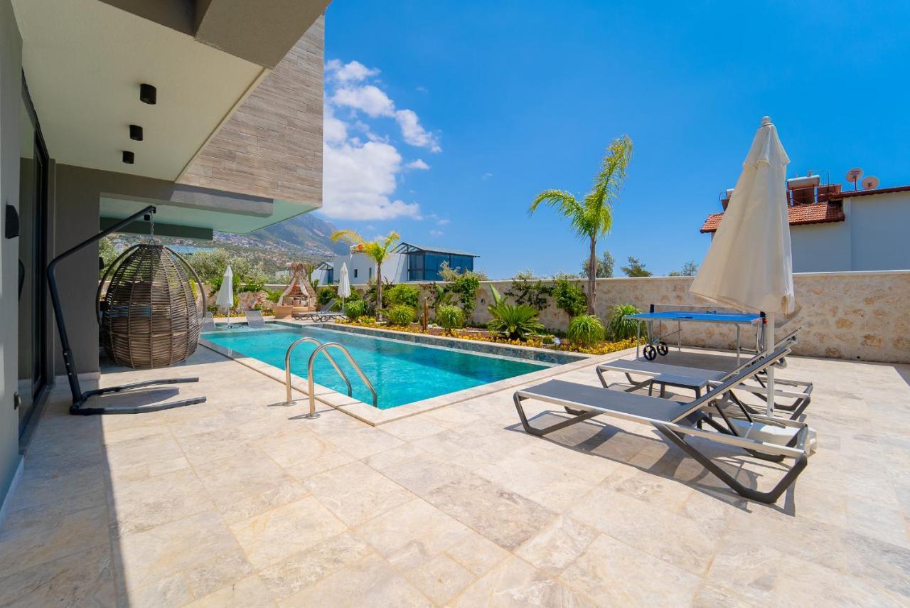 Villa Kazarman, Kalkan'In Kalbinde Denize, Merkeze Esterno foto