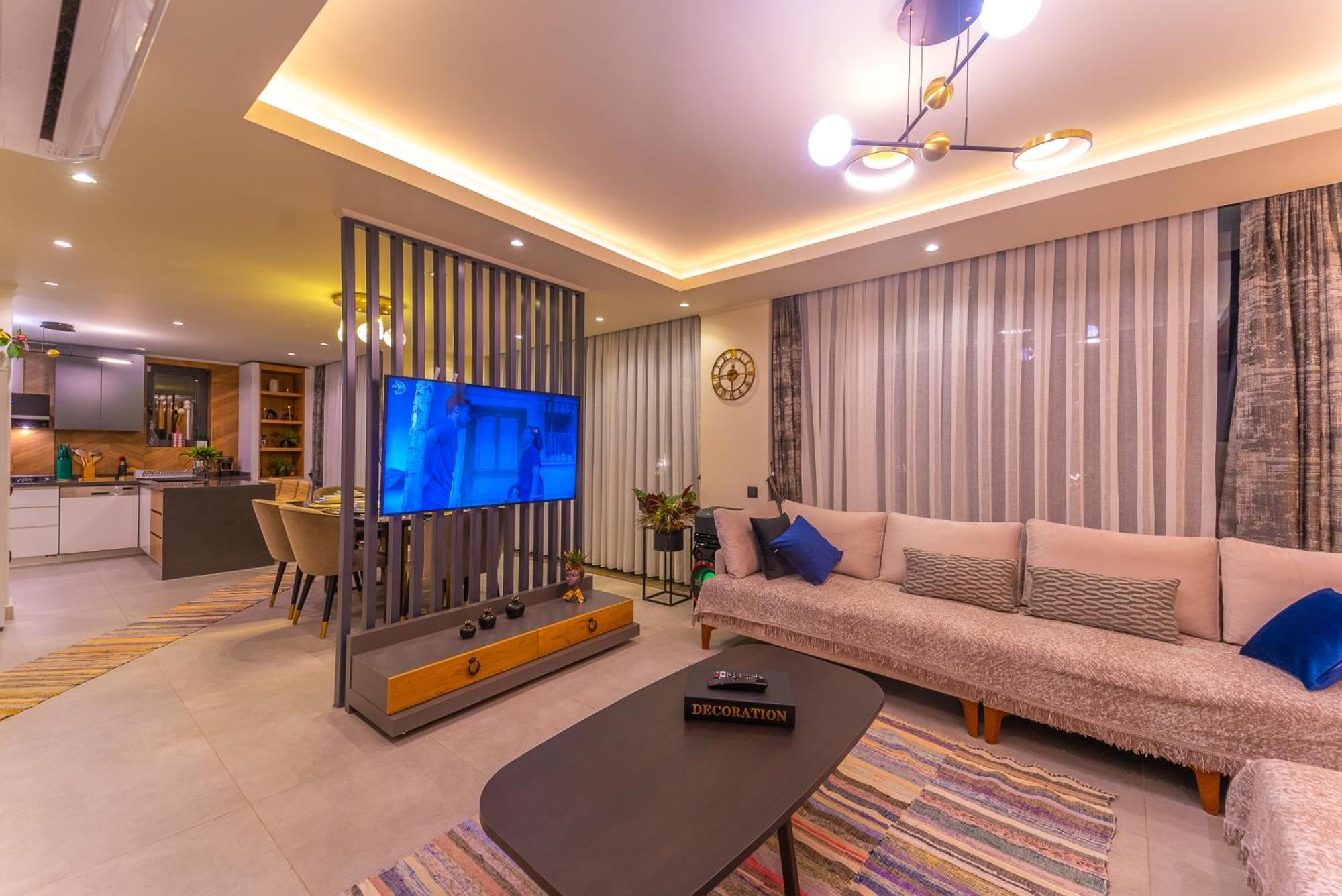 Villa Kazarman, Kalkan'In Kalbinde Denize, Merkeze Esterno foto