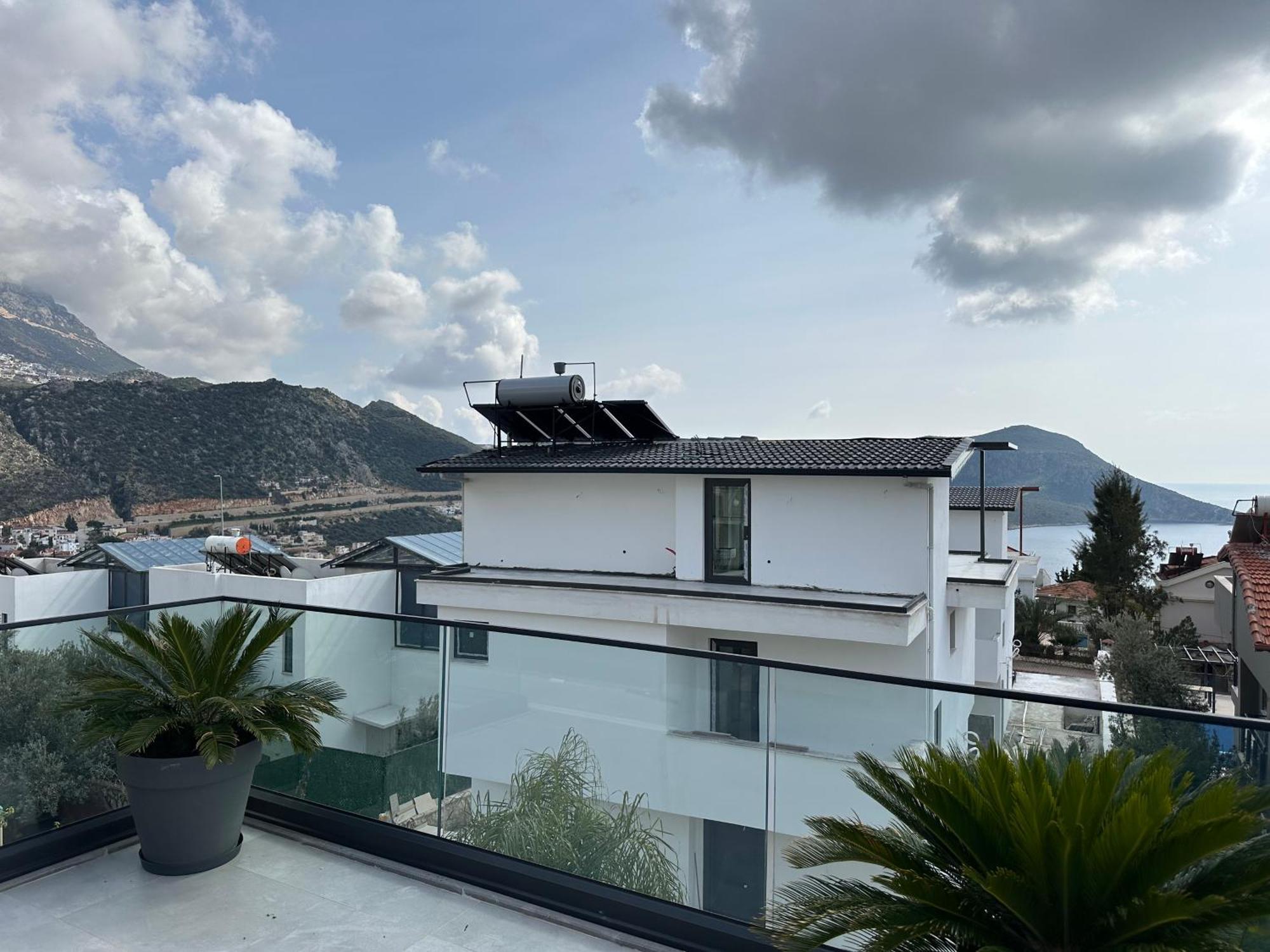 Villa Kazarman, Kalkan'In Kalbinde Denize, Merkeze Esterno foto